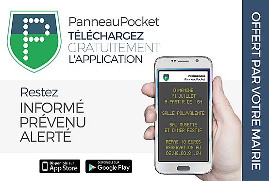 Communication PanneauPocket application